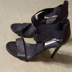 Steve Madden Black Women's Heels With Elastic